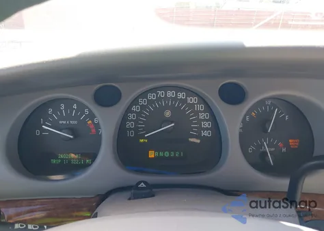 2001 Buick Lesabre Limited z USA, uszkodzony, nr VIN 1G4HR54K31U196457